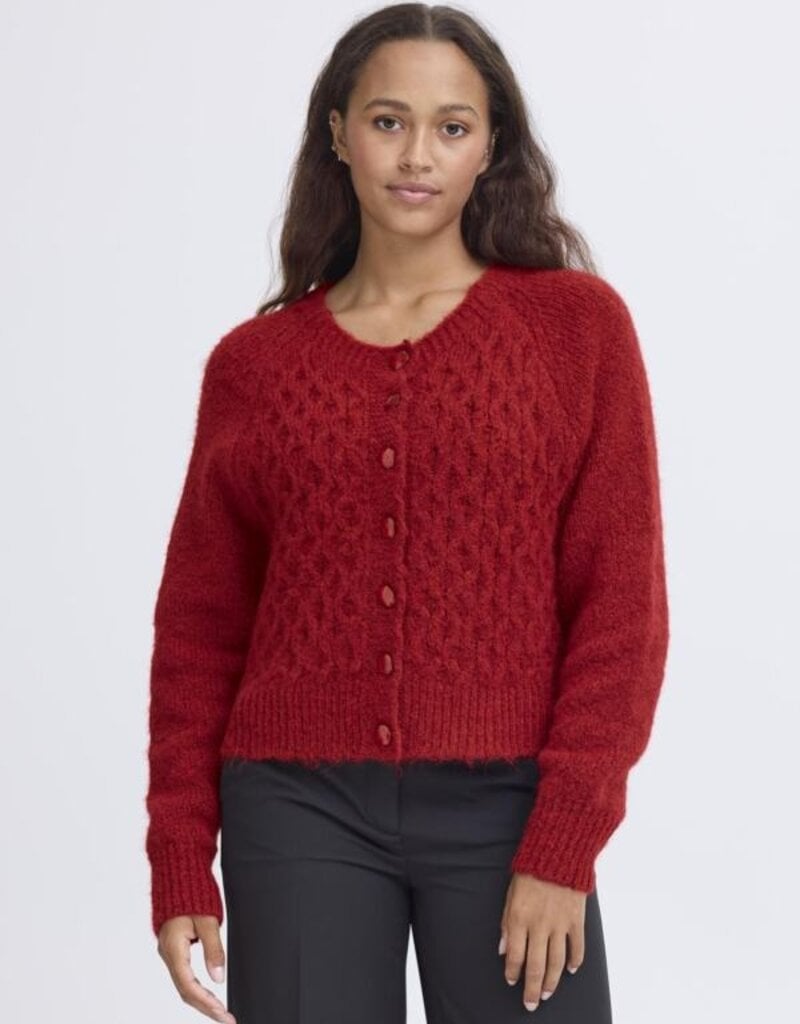 ICHI Belablue Cardigan (FINAL SALE)