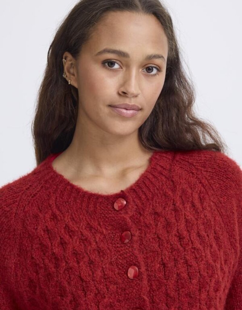 ICHI Belablue Cardigan (FINAL SALE)