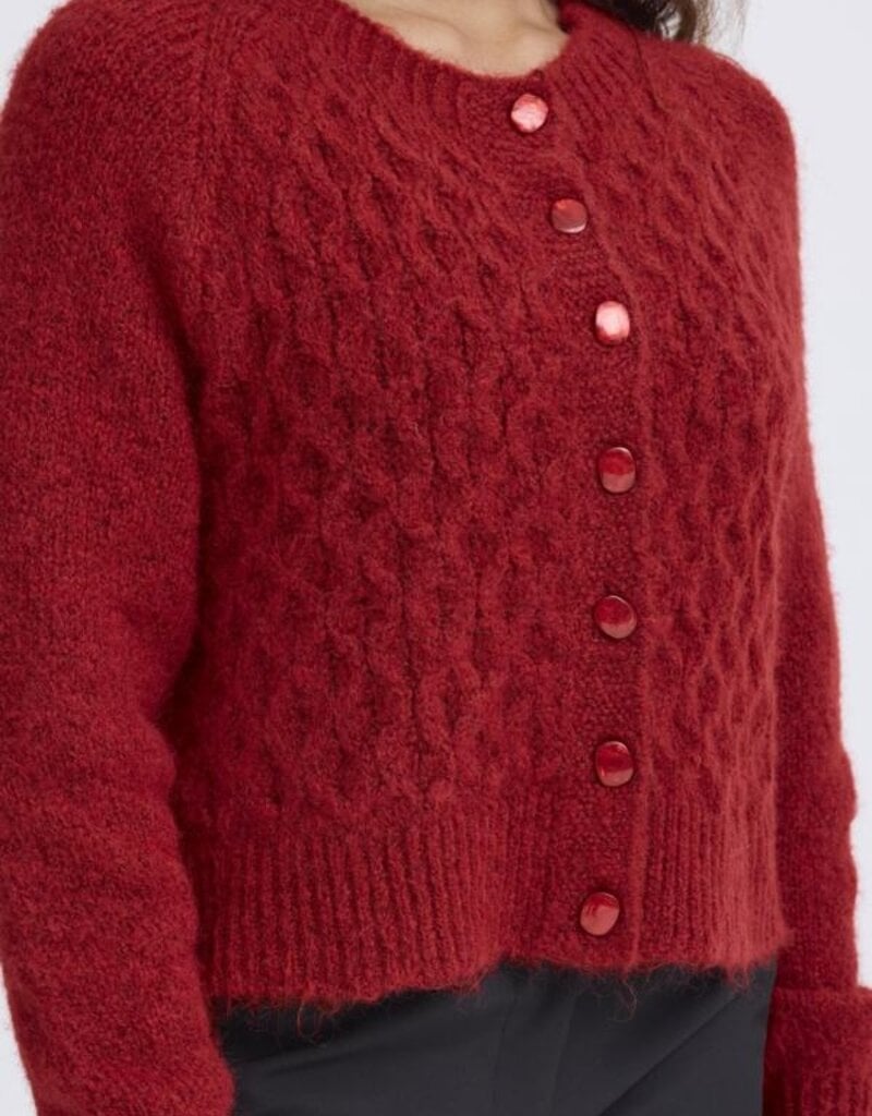 ICHI Belablue Cardigan (FINAL SALE)