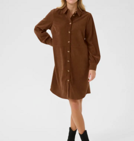 Cream Kanna Corduroy Dress