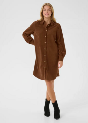 Cream Kanna Corduroy Dress