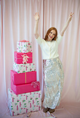 ASTRID Embellished Collar Cardigan in Cream