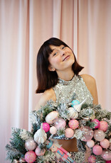 ASTRID Pixie Silver Sequin Crop Tank