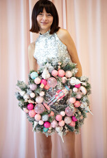 ASTRID Pixie Silver Sequin Crop Tank