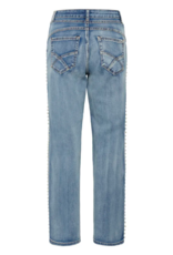 Cream Visti Straight Pearl Deco Denim Pant