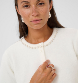 Kaffe Roxy Pearl Collar Cardigan *XS & Large Left*