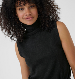 Kaffe Regina Sleeveless Sparkle Knit Top