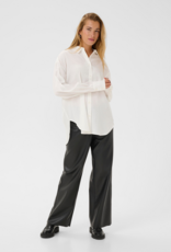 Kaffe Ida Shirt with Rhinestones in Chalk White