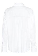 Kaffe Ida Shirt with Rhinestones in Chalk White
