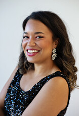 Angel Eye Richmond Sequin Dress in Black