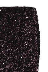 B.Young Paillet Sequin Skirt in Fudge (Dark Purple)