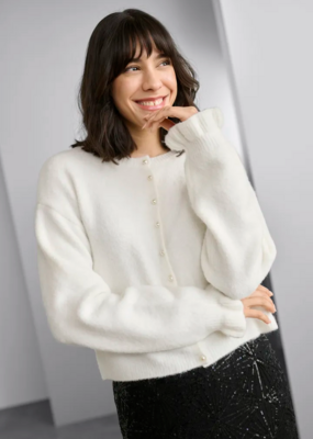 Kaffe Courson Cardigan with Pearl Buttons *Only One Left - XXL*