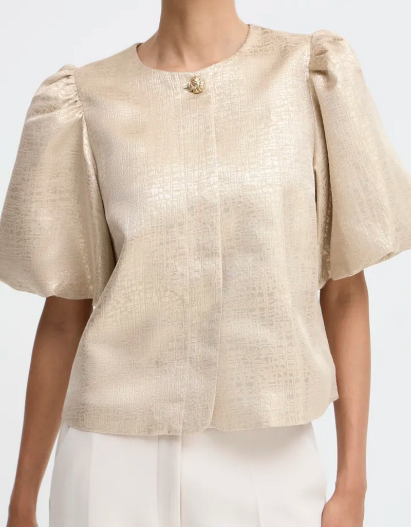 B.Young Dariella Short Jacket in Oatmeal