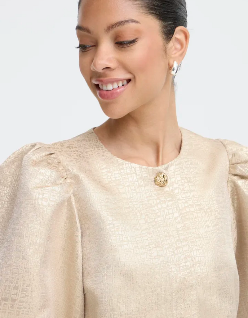 B.Young Dariella Short Jacket in Oatmeal