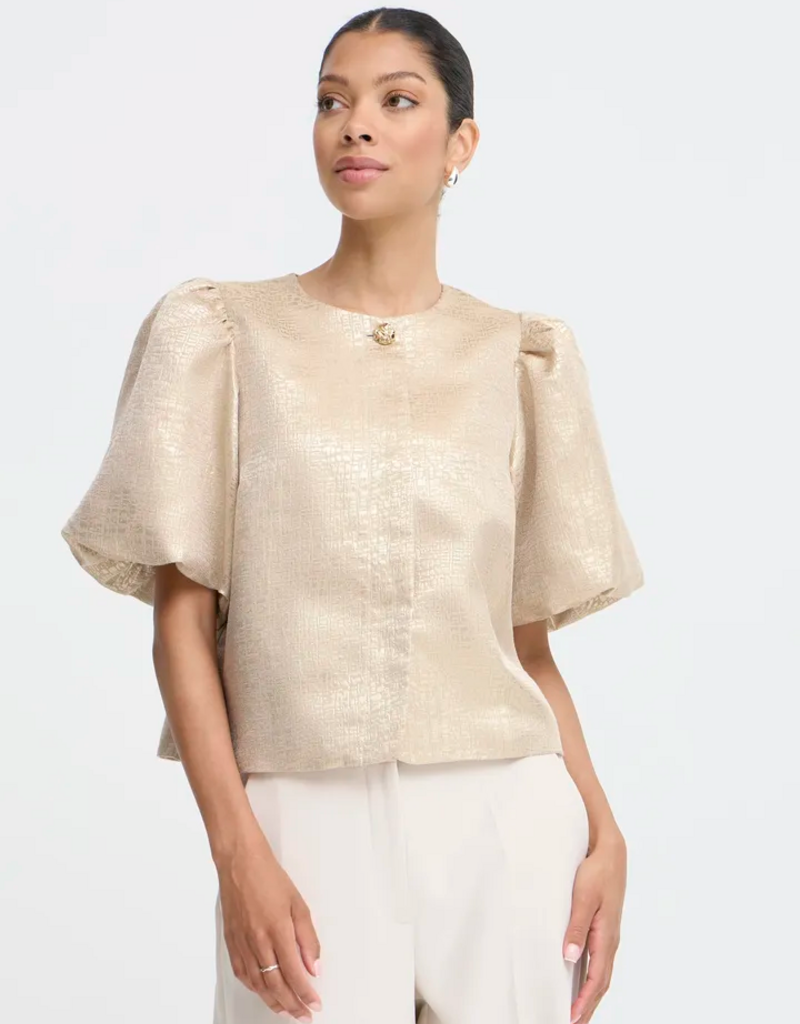 B.Young Dariella Short Jacket in Oatmeal