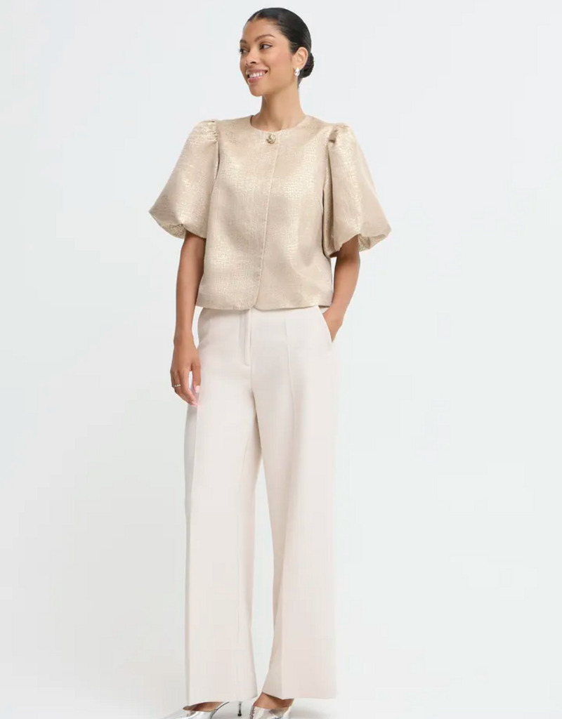 B.Young Dariella Short Jacket in Oatmeal