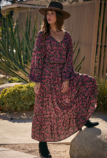 Saltwater Luxe Verona Midi Skirt in Multi Floral