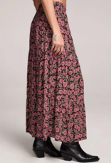 Saltwater Luxe Verona Midi Skirt in Multi Floral