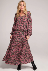 Saltwater Luxe Verona Midi Skirt in Multi Floral