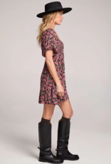 Saltwater Luxe Lucielle Mini Dress in Multi Floral