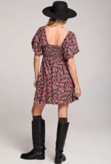 Saltwater Luxe Lucielle Mini Dress in Multi Floral