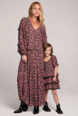 Saltwater Luxe Kids Daphne Mini Dress in Multi Floral