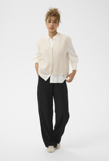 Cream Klementine Slipover Vest in Whisper White