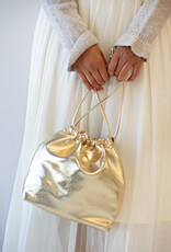 Cream Flake Skirt In Whisper White