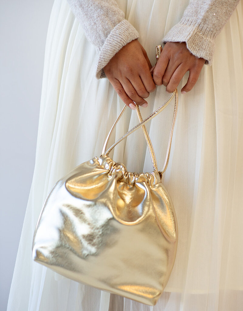 Cream Flake Skirt In Whisper White