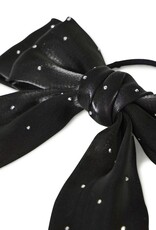 ICHI Bela Velvet Bow with Hair Tie