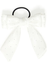 ICHI Bela Velvet Bow with Hair Tie