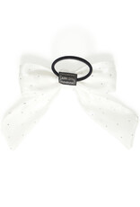 ICHI Bela Velvet Bow with Hair Tie