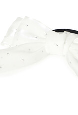 ICHI Bela Velvet Bow with Hair Tie
