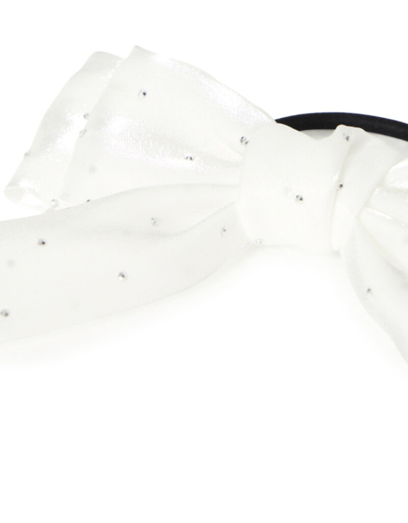 ICHI Bela Velvet Bow with Hair Tie