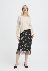 B.Young Renaz Skirt with Sequin Floral Detail
