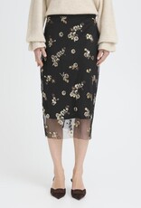 B.Young Renaz Skirt with Sequin Floral Detail
