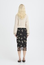 B.Young Renaz Skirt with Sequin Floral Detail