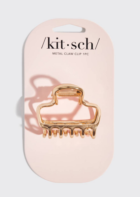 Kitsch Open Shape Puffy Metal Claw Clip