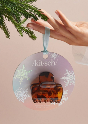 Kitsch Holiday Recycled Plastic Claw Clip