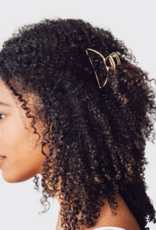 Kitsch Open Shape Claw Clip - Gold