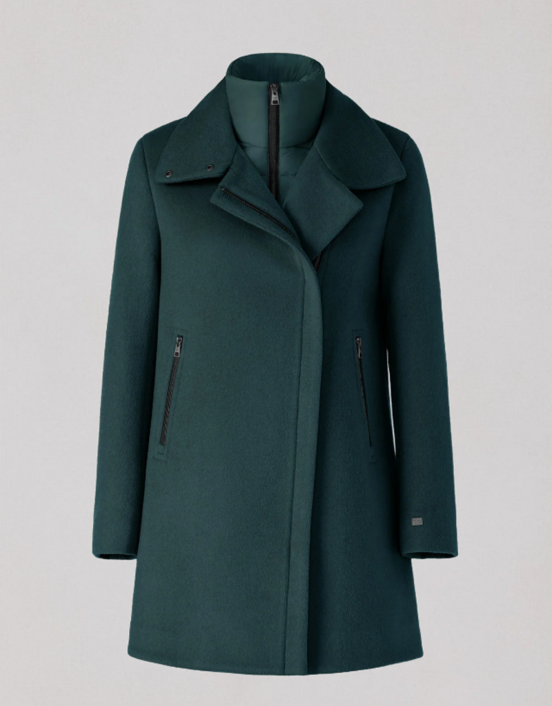 Soia and Kyo Abbi Jacket in Midnight Forest