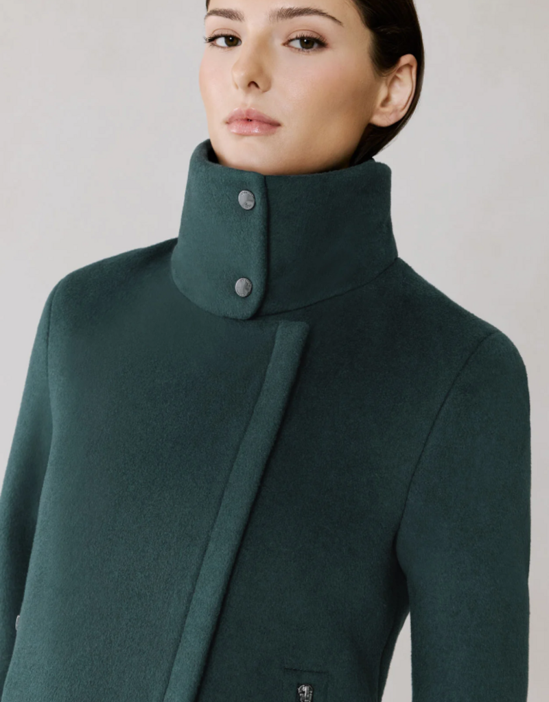 Soia and Kyo Abbi Jacket in Midnight Forest