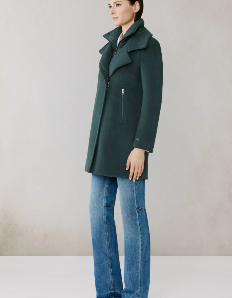 Soia and Kyo Abbi Jacket in Midnight Forest (FINAL SALE)