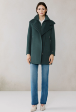 Soia and Kyo Abbi Jacket in Midnight Forest