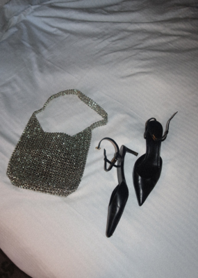 Brunette the Label Crystal Purse