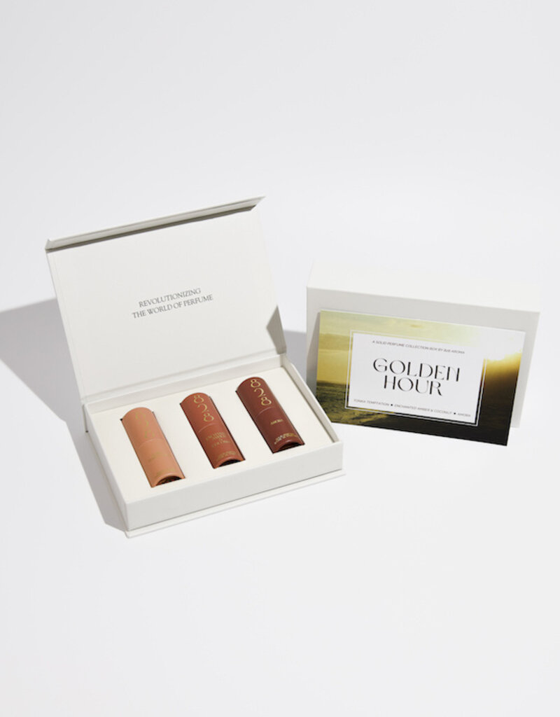 828 Aroma 828 Aroma Solid Perfume Gift Box - Golden Hour