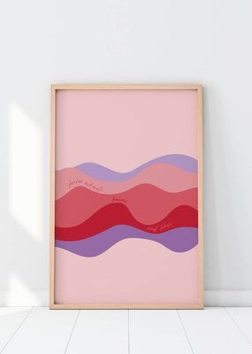 Stevie & Bean Taylor Swift Print - Ferris Wheels Kisses + Lilacs