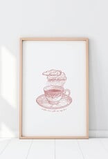 Stevie & Bean Taylor Swift Print - Storm Inside a Teacup