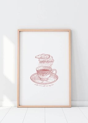 Stevie & Bean Taylor Swift Print - Storm Inside a Teacup