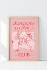Stevie & Bean Taylor Swift Print - Champagne Problems